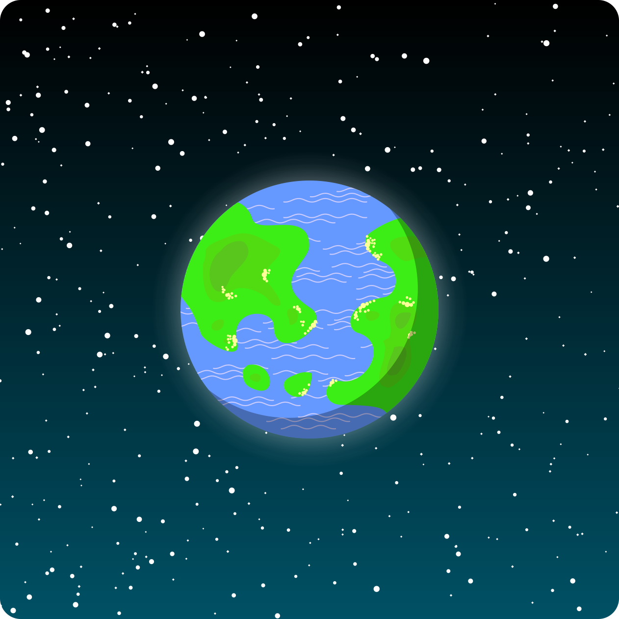 Funky Planets Logo